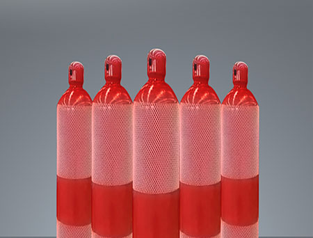3Kg portable CO2 fire extinguisher cylinder (alloy cylinder)